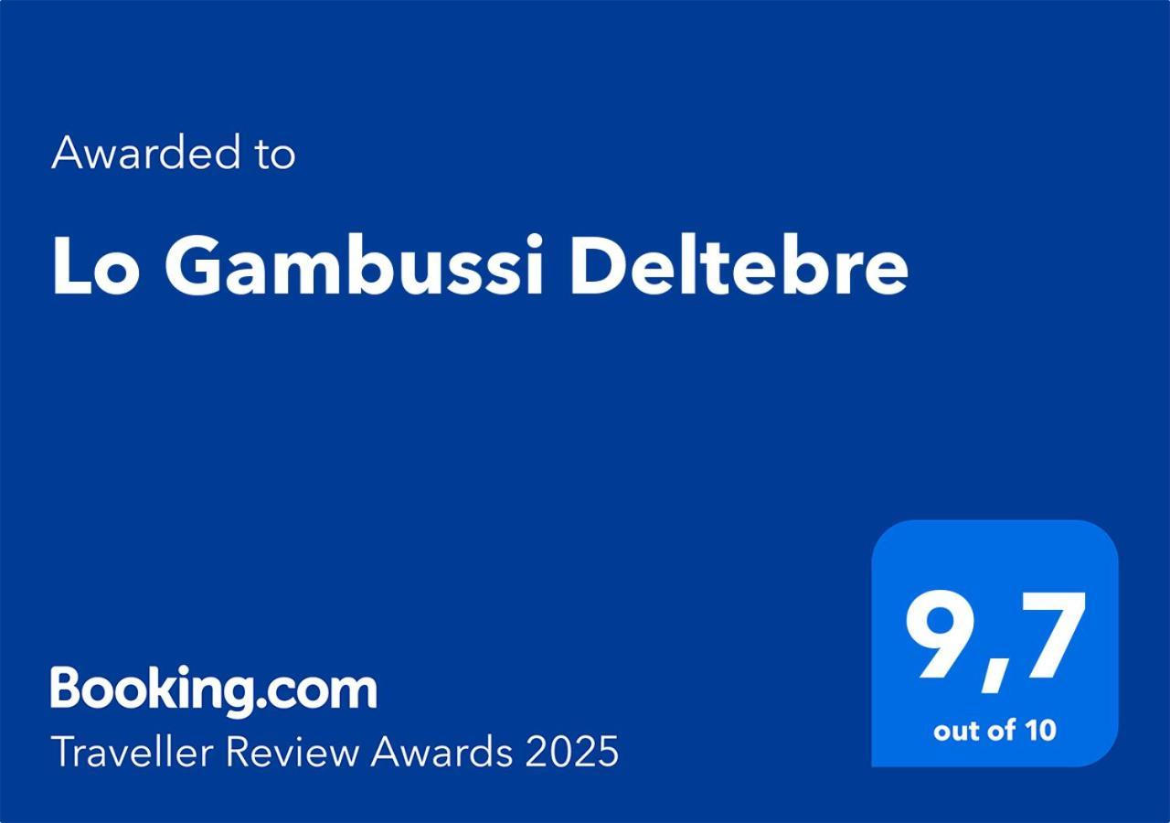 Lo Gambussi Deltebre Apartment Exterior foto